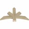 Ekena Millwork Alberta Rough Sawn Timber Gable Bracket, Douglas Fir, 36"W x 23"H x 2"D x 4"F, 15/12 Pitch GBW036X23X0204ALB00RDF - alternate 2